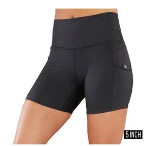 CVG Black 5 inch shorts with pockets